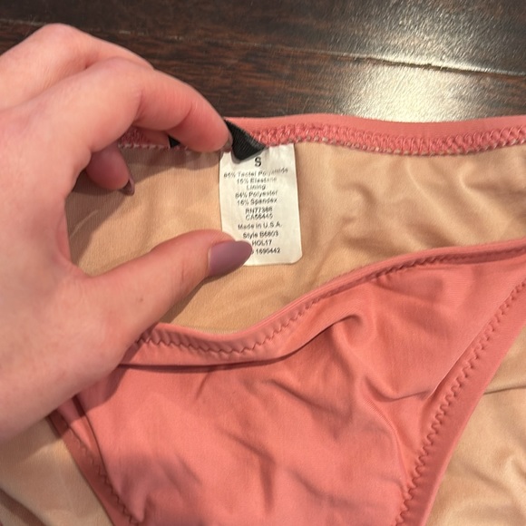 Jcrew tie string bikini pink - Picture 2 of 3